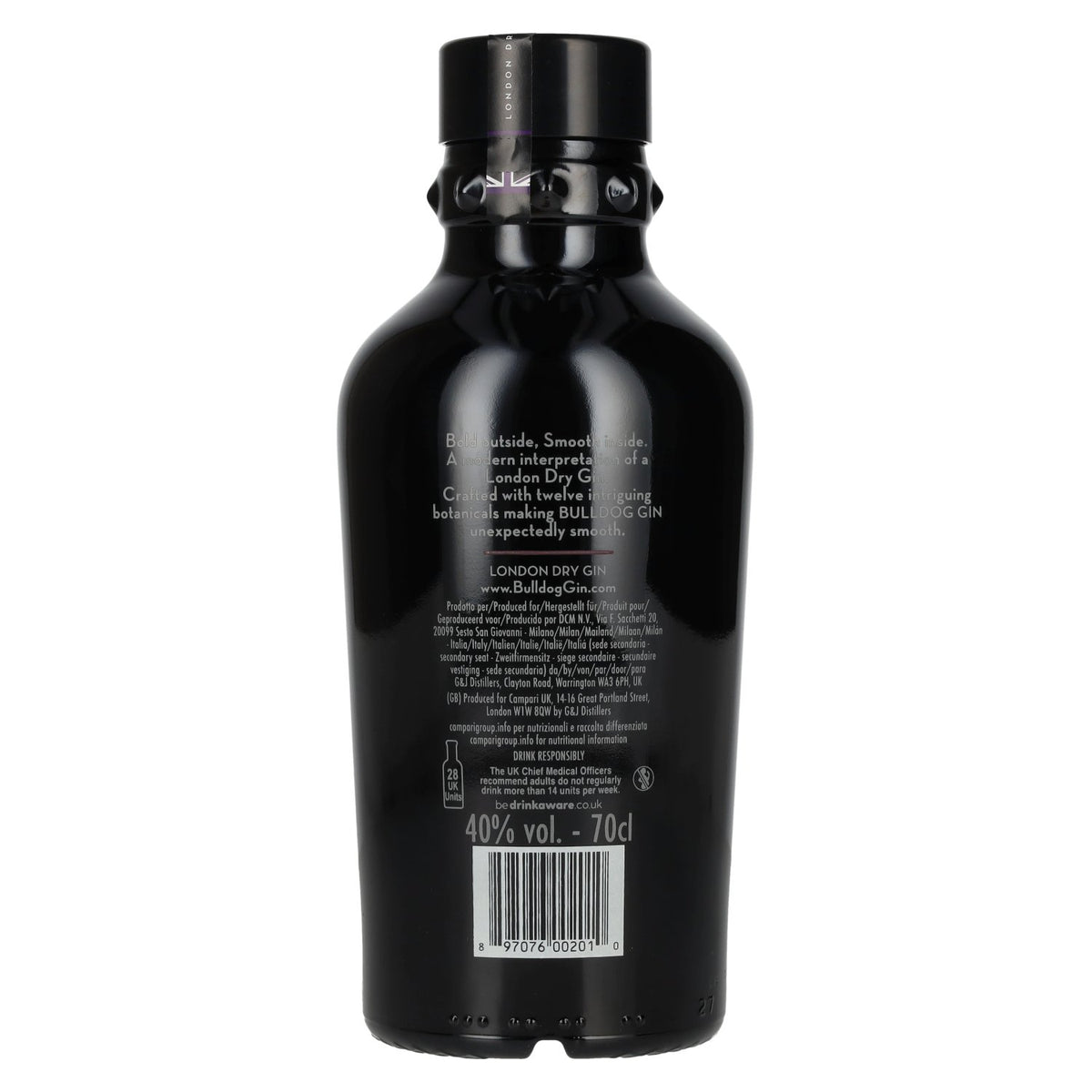 Bulldog London Dry Gin 40% Vol. 0,7l