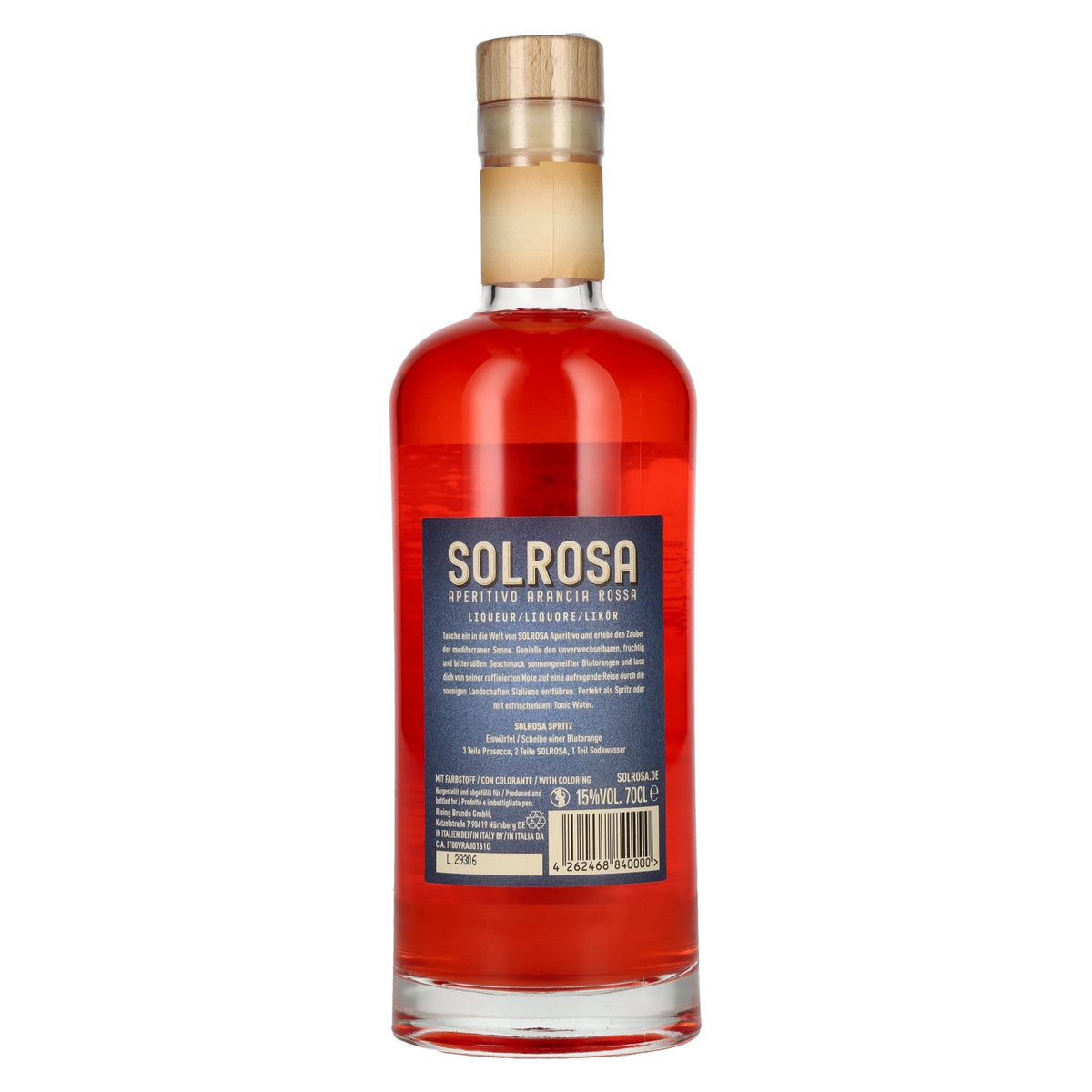 Solrosa Aperitivo Arancia Rossa 15% Vol. 0,7l