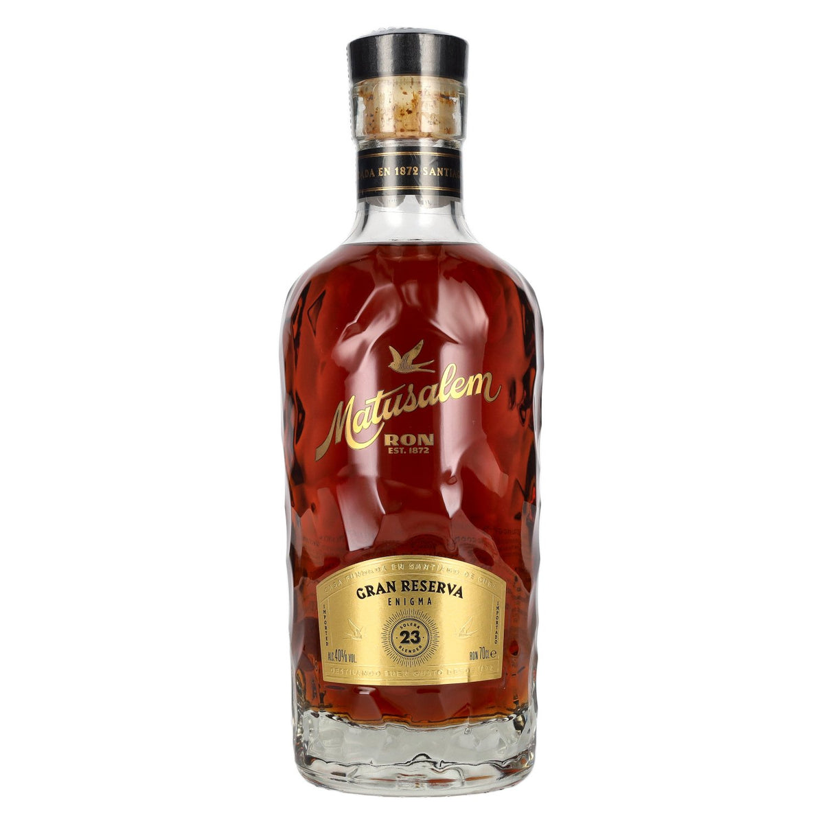 Ron Matusalem 23 Solera Gran Reserva ENIGMA Rum 40% Vol. 0,7l