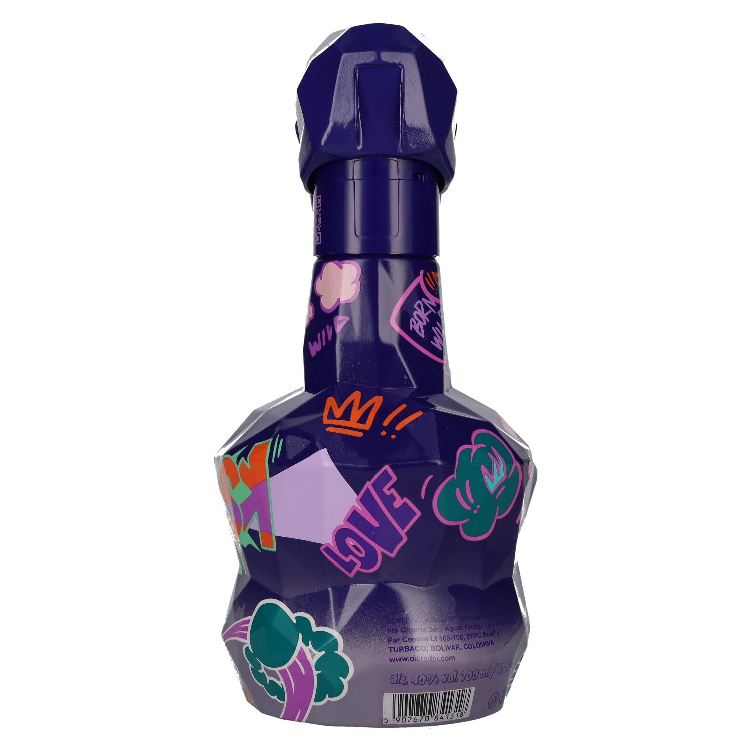 Dictador GAME CHANGER VIOLET Rhum colombien 40 % vol. 0,7 l