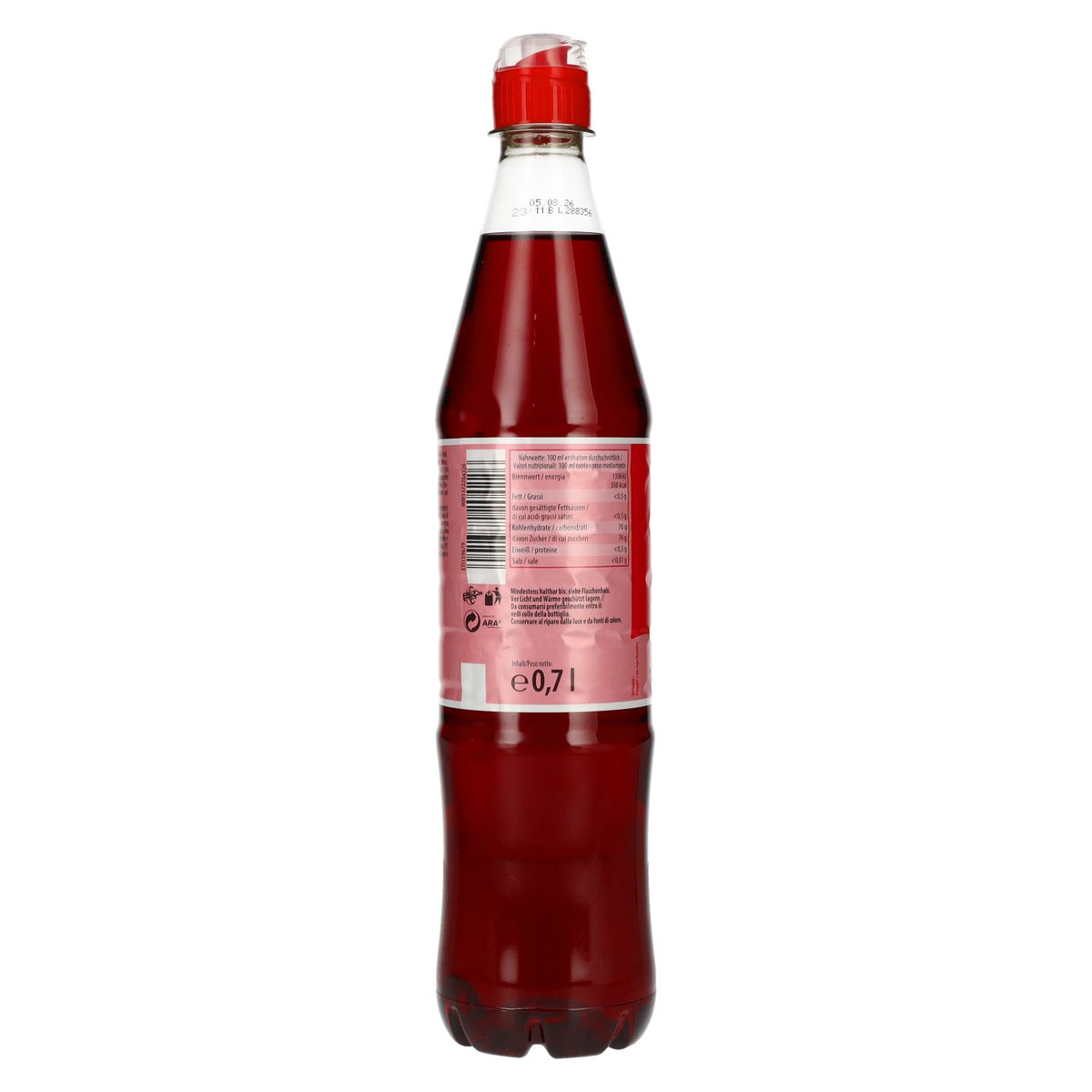 Spitz Himbeer-Zitrone Fruchtsirup 0,7l PET