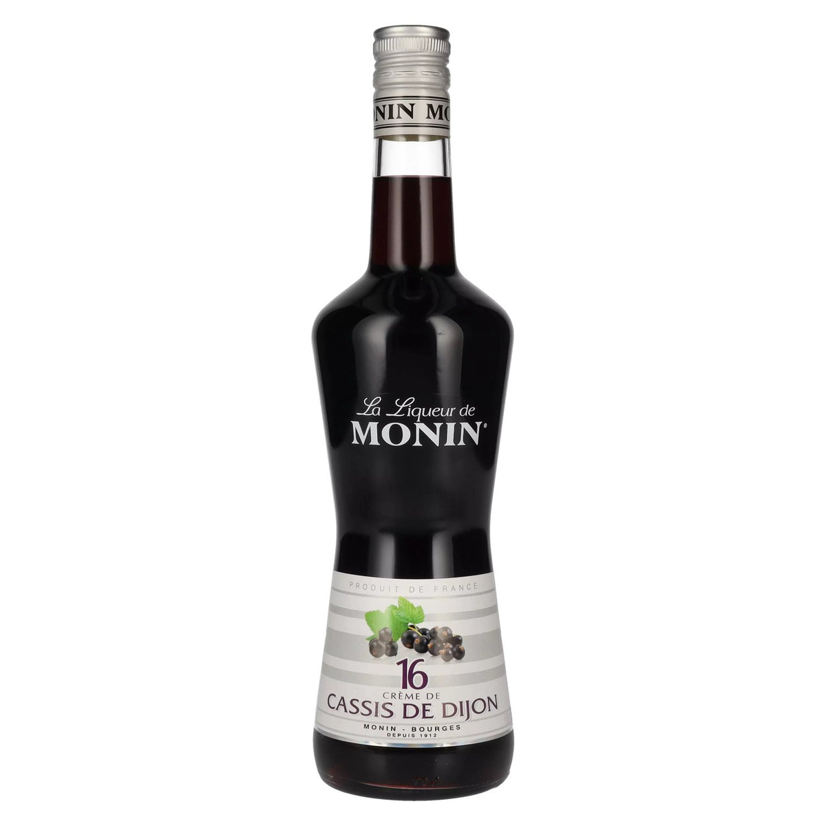 La Liqueur de Monin CASSIS DE DIJON 16% vol. 0,7l