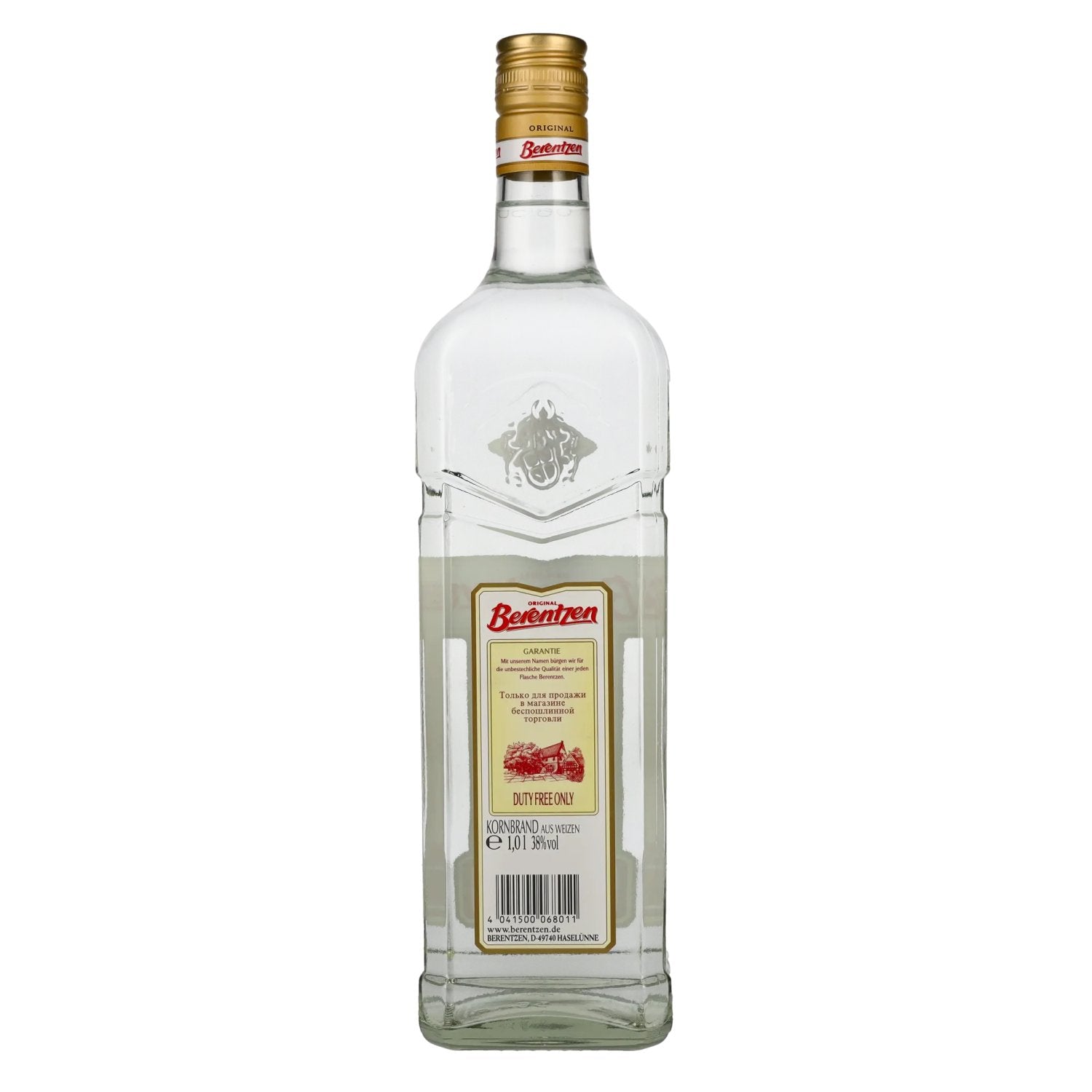 Berentzen Doppelkorn 38% vol. 1l