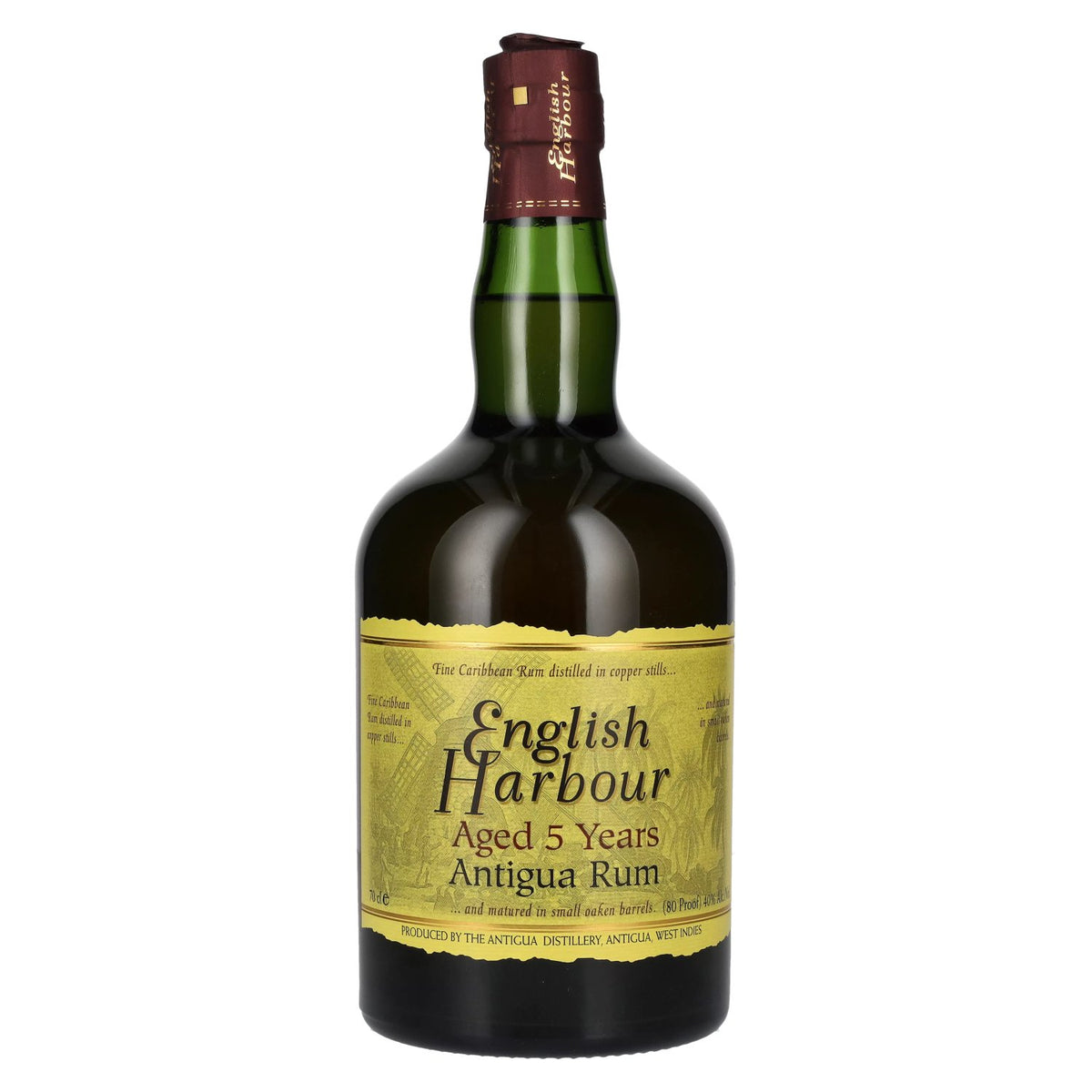 English Harbour Rum 5 ans d'âge d'Antigua, 40 % vol., 0,7 l