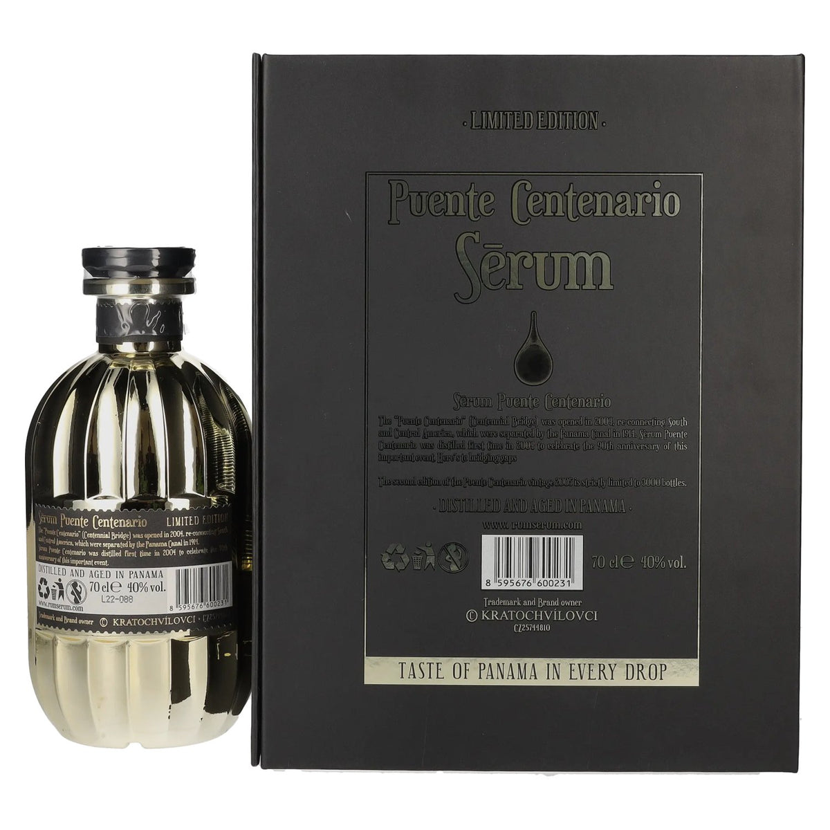 SeRum Puente Centenario Vintage 2005 40% vol. 0,7l en boîte cadeau