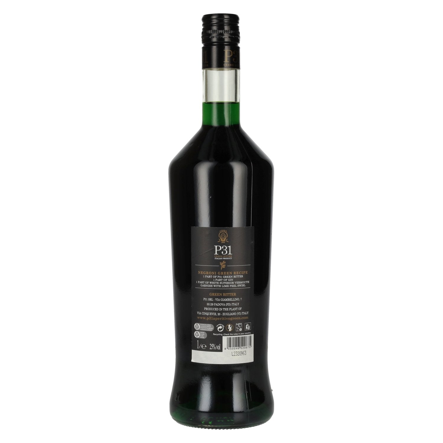 P31 Green Bitter 25% Vol. 1l