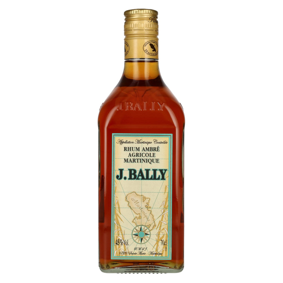 J. Bally Rhum Ambré Agricole Martinique 45% ABV 0.7l