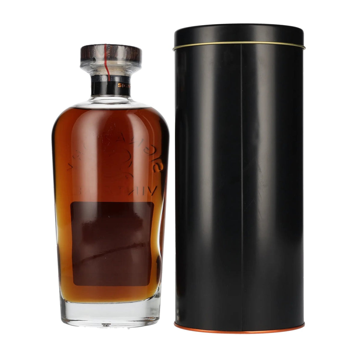 Signatory Vintage GLENALLACHIE 13 Years Old Cask Strength 2008 63.7% vol. 0.7 l in a tin box