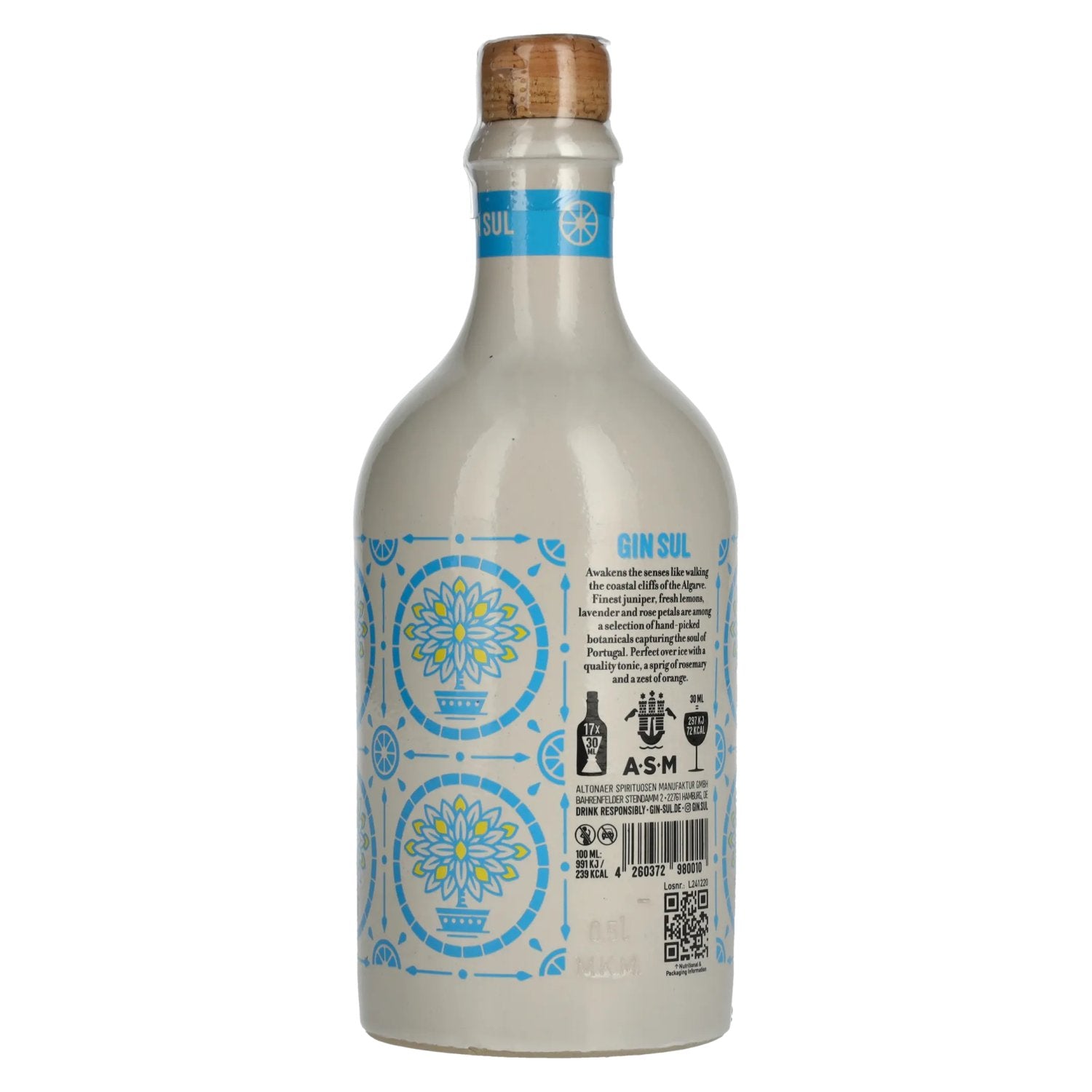 Gin Sul Dry Gin 43% vol. 0,5l