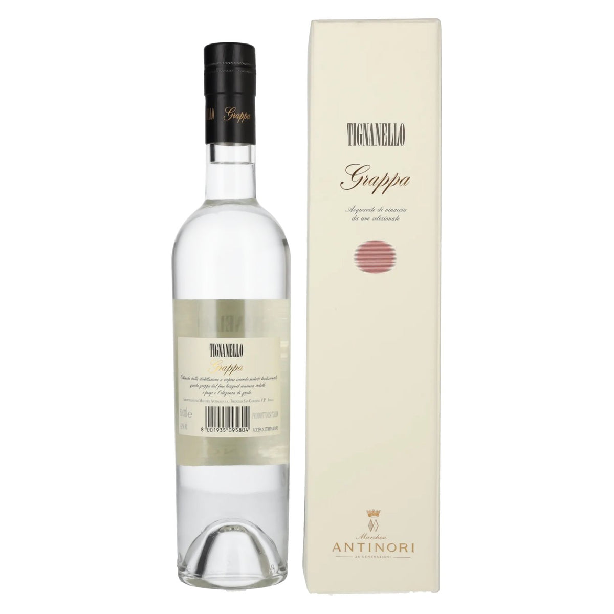 Antinori Grappa Tignanello 42% Vol. 0,5l in gift box