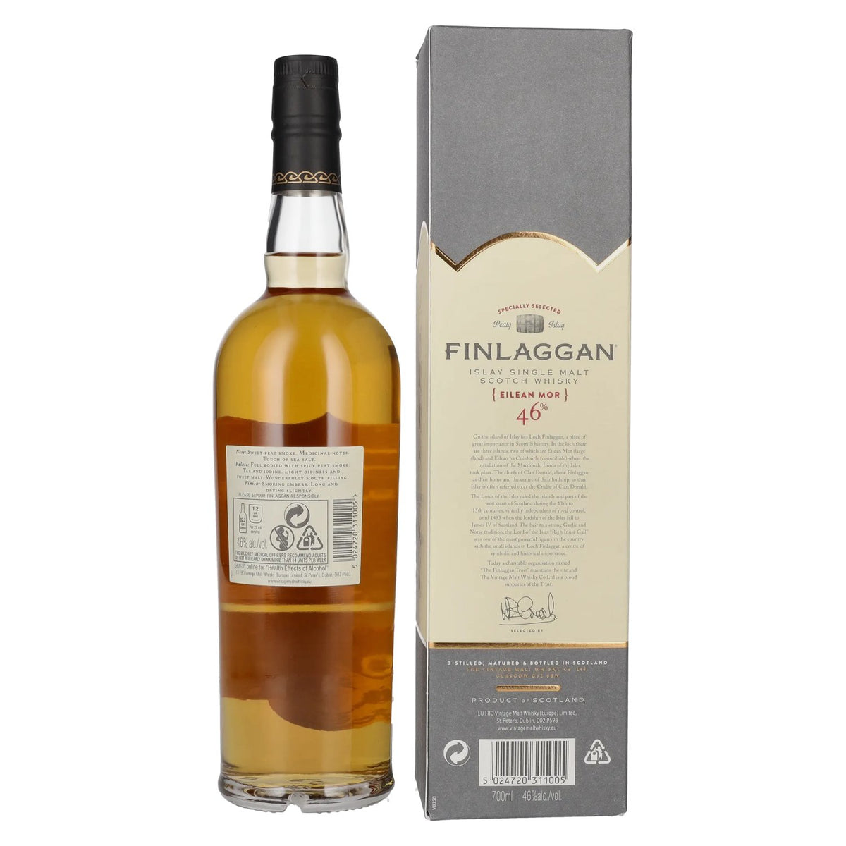 Finlaggan Eilean Mor Small Batch Release 46% Vol. 0,7l in gift box