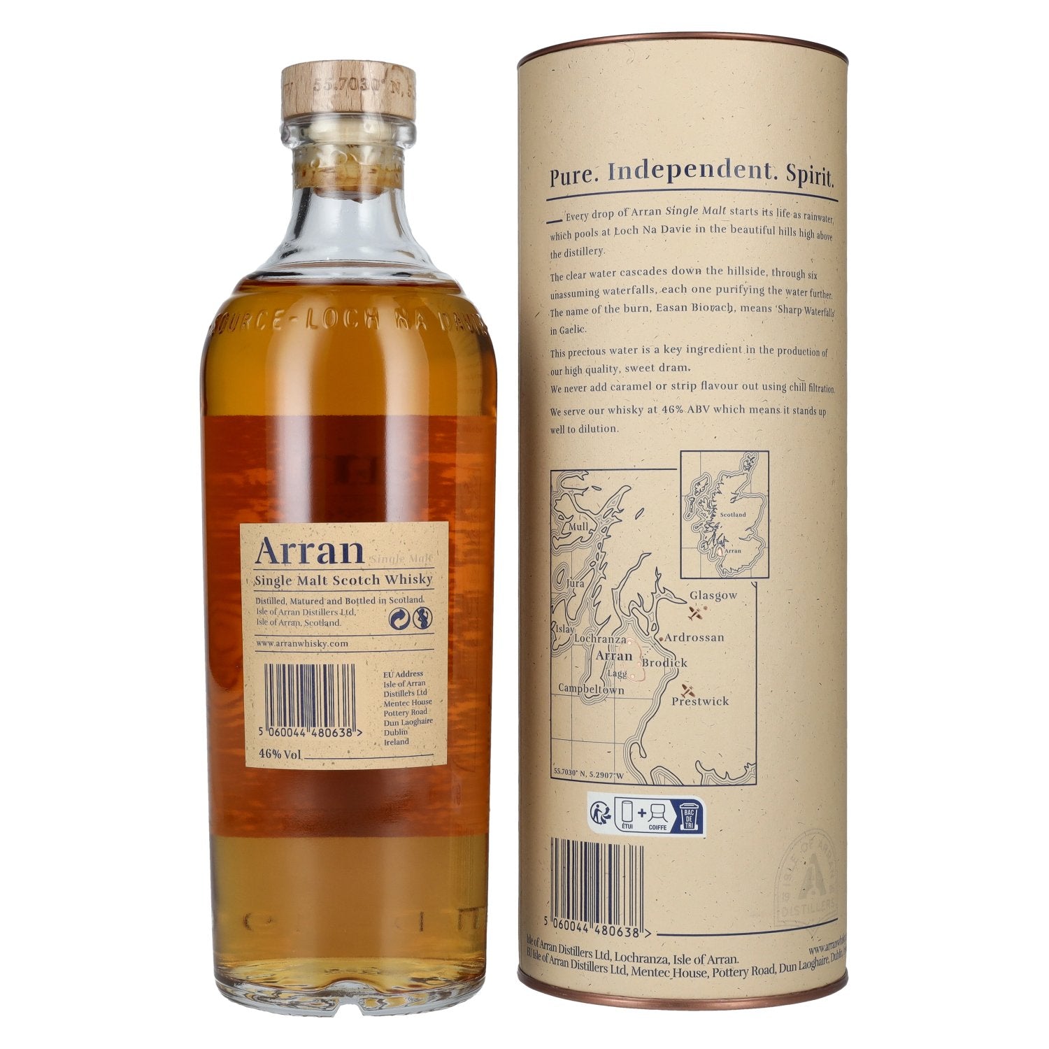 Arran 10 Years Old Single Malt Scotch Whisky 46% Vol. 0,7l in Geschenkbox