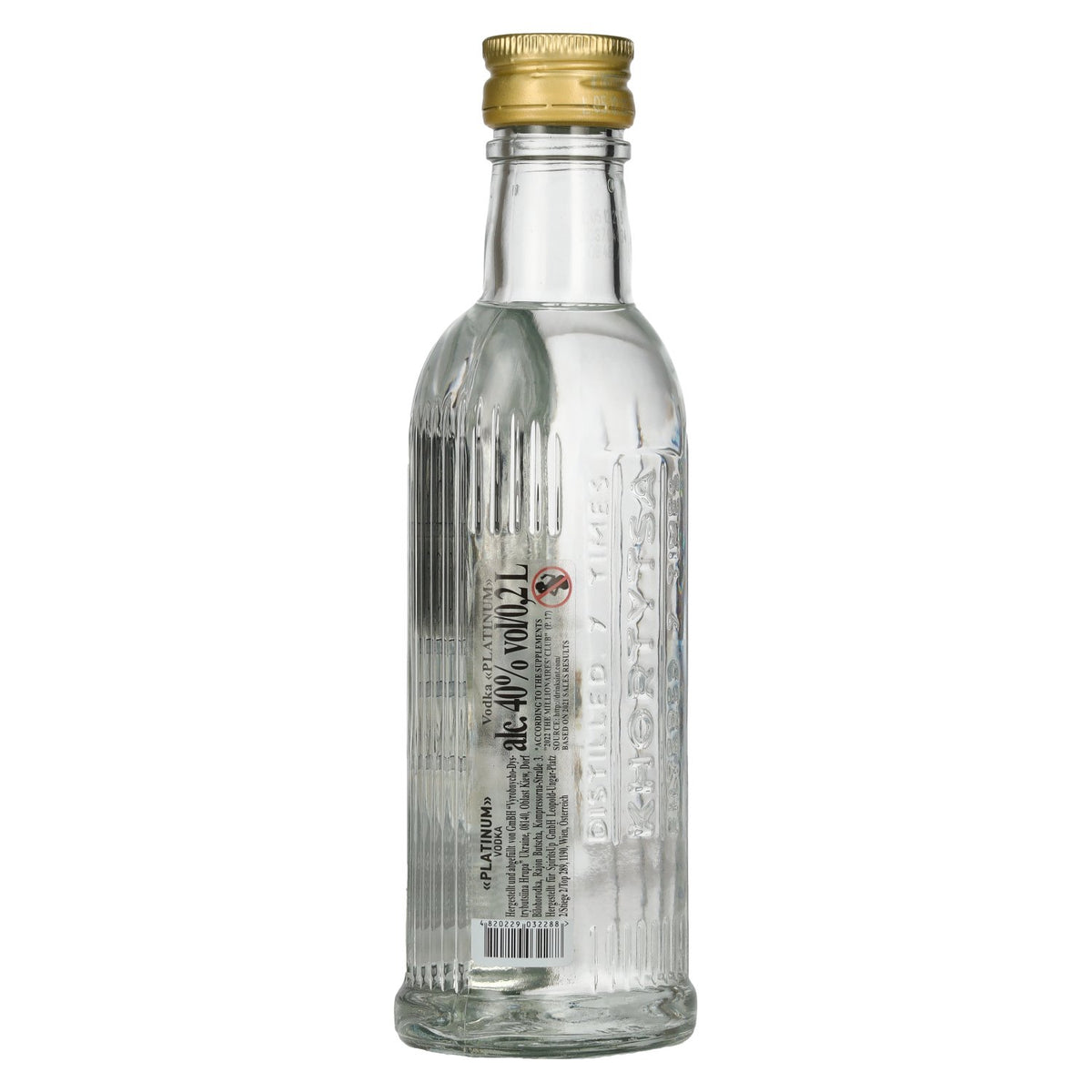 Khortytsa KHOR PLATINUM Vodka 40% Vol. 0,2l