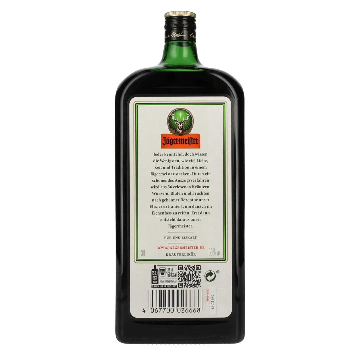 Jägermeister 35% Vol. 3l