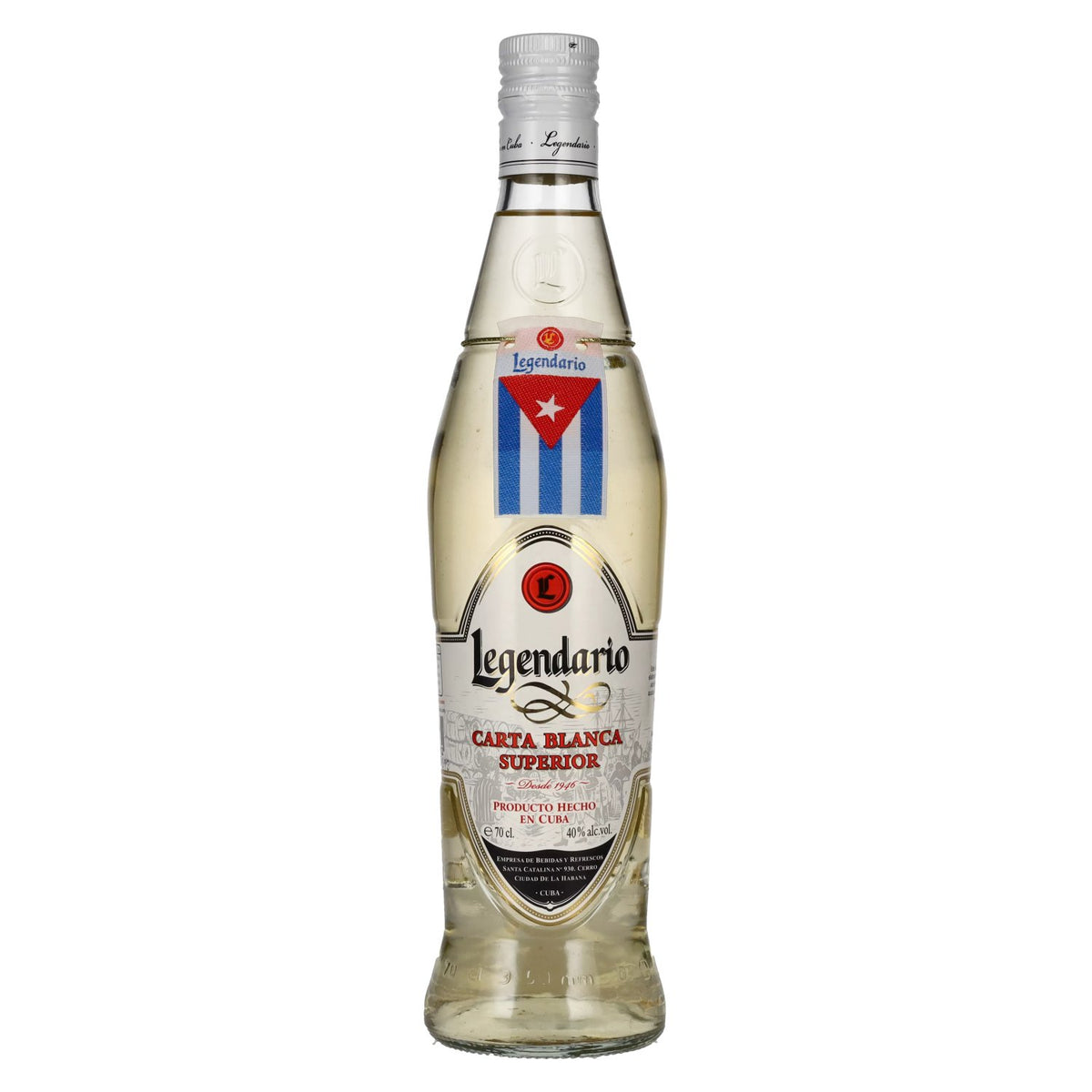 Legendario Carta Blanca 40% vol. 0,7l