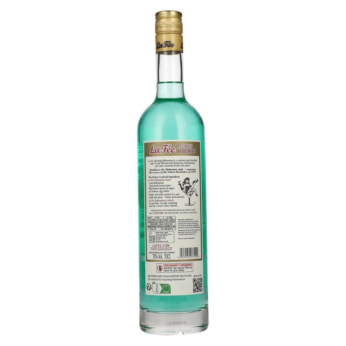 La Fée Absinthe Bohemian 70% Vol. 0,7l