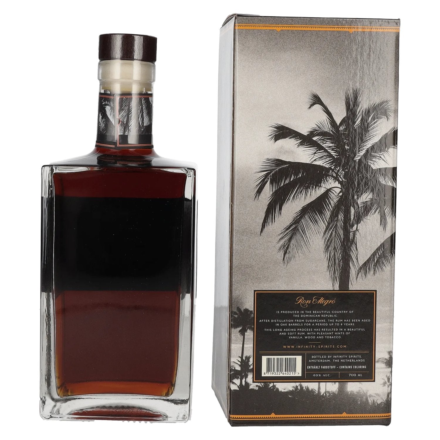 Ron Alegró XO Dominican Republic Rum 40% Vol. 0,7l in gift box