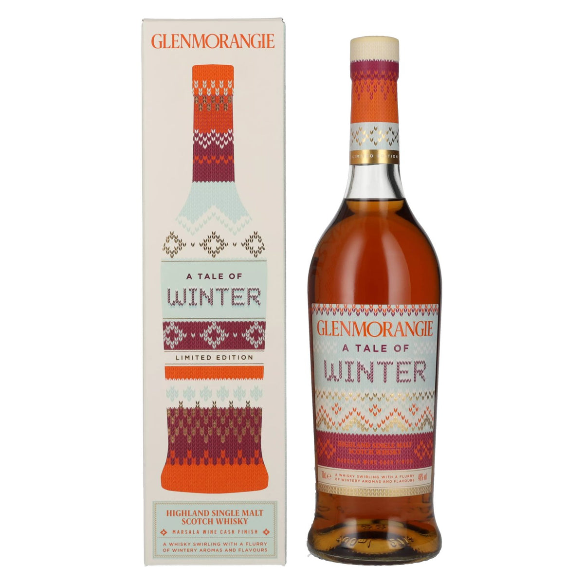 Glenmorangie A TALE OF WINTER Édition limitée 46 % vol. 0,7 l dans un coffret cadeau