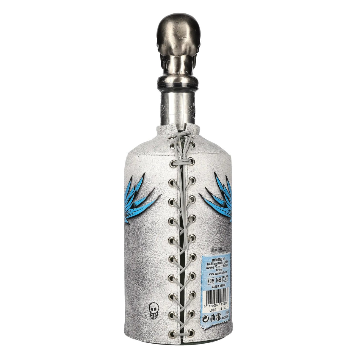 Padre Azul Super Premium Tequila Blanco 100% Agave 38% Vol. 1l