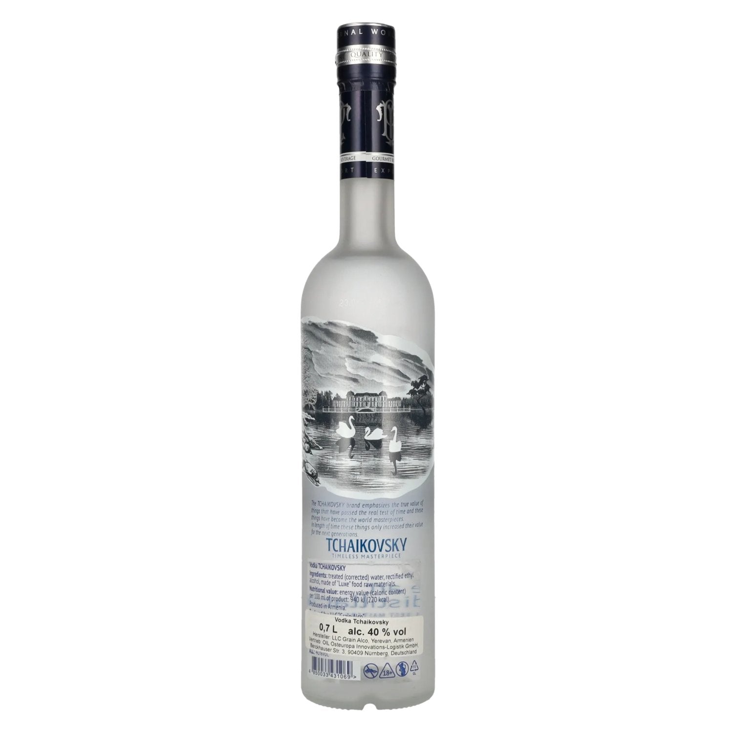 Tchaikovski Premium Vodka 40% vol. 0,7l