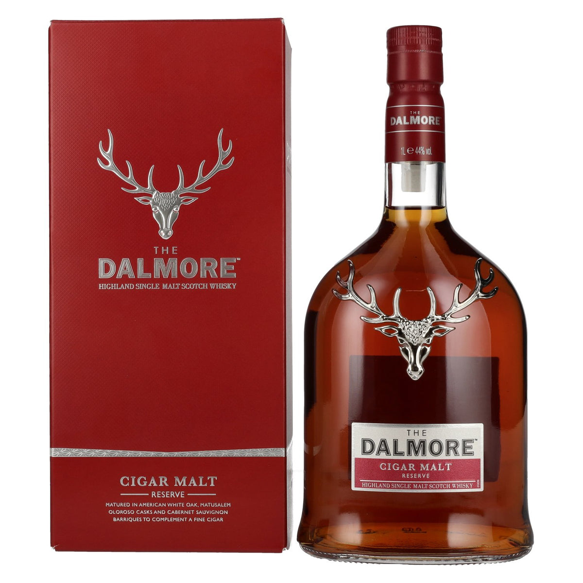 The Dalmore CIGAR MALT Reserve Highland Single Malt Scotch Whisky 44% Vol. 1l en coffret cadeau