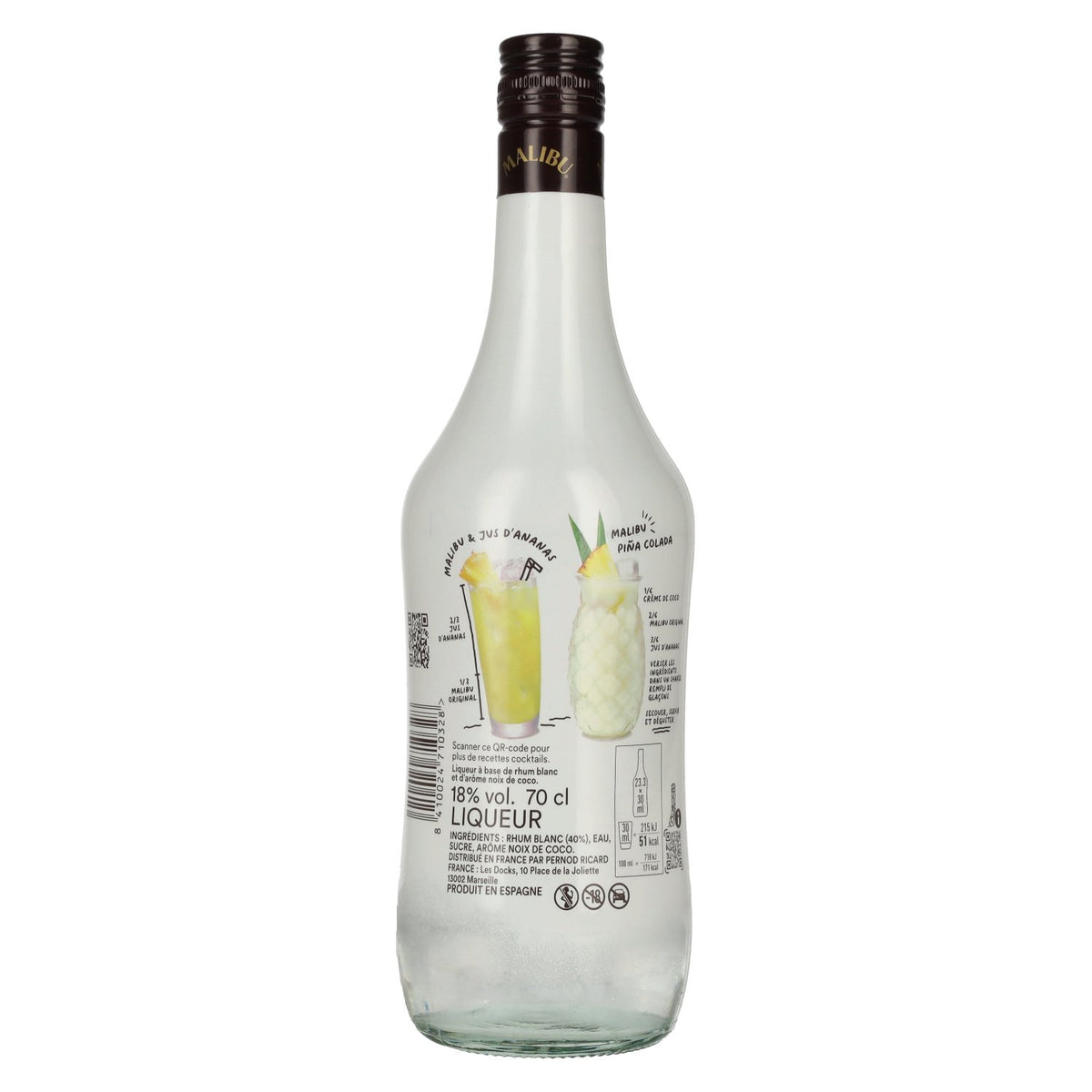 Malibu Coconut Original 18% Vol. 0,7l
