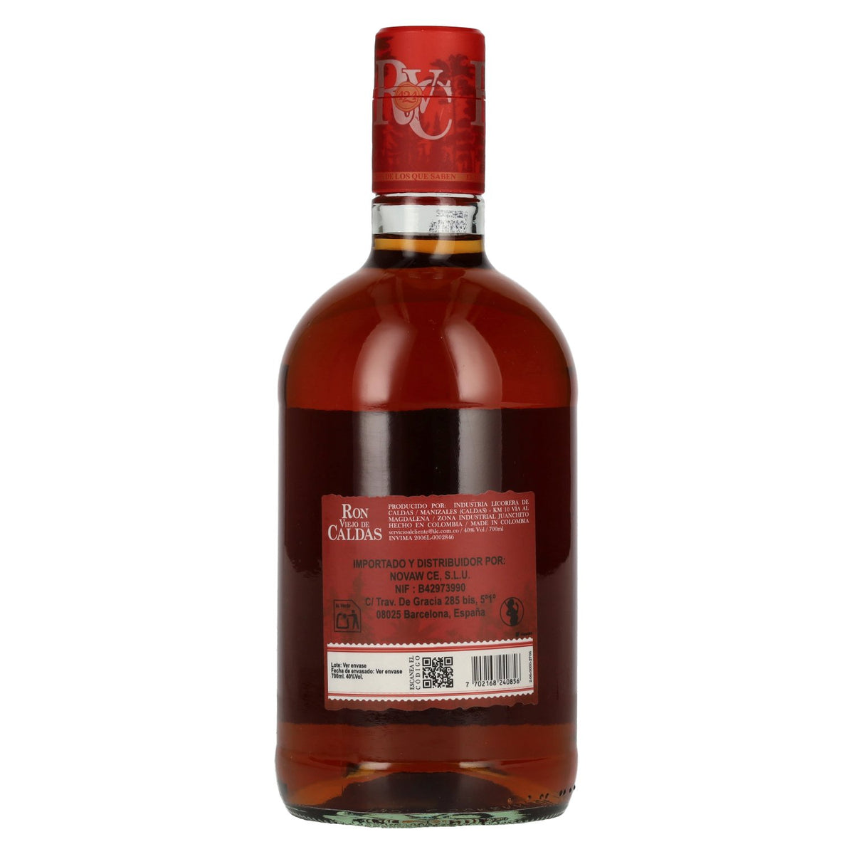 Ron Viejo de Caldas 5 Años Juan de la Cruz Rum 40% Vol. 0,7l