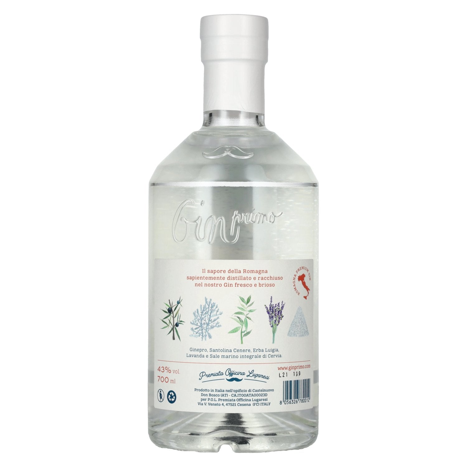 Gin Primo 43% vol. 0,7l