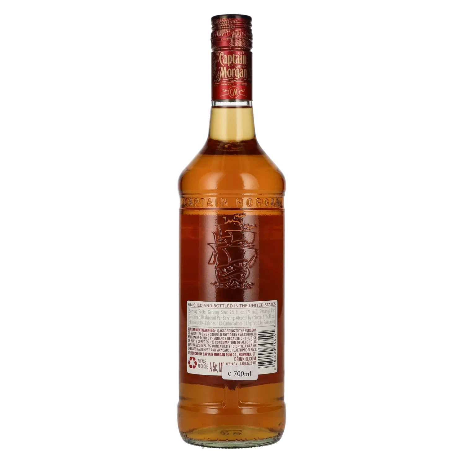 Captain Morgan Long Island Iced Tea 17% Vol. 0,7l