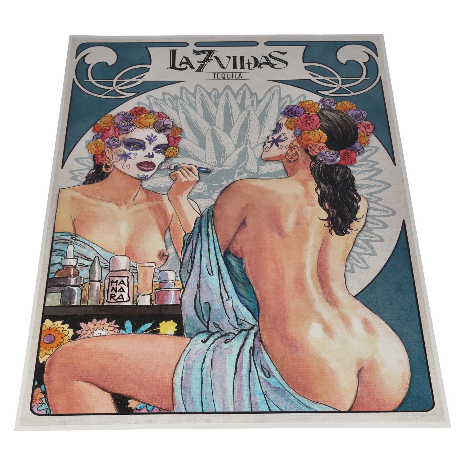 La7Vidas Tequila Poster 48x33 cm