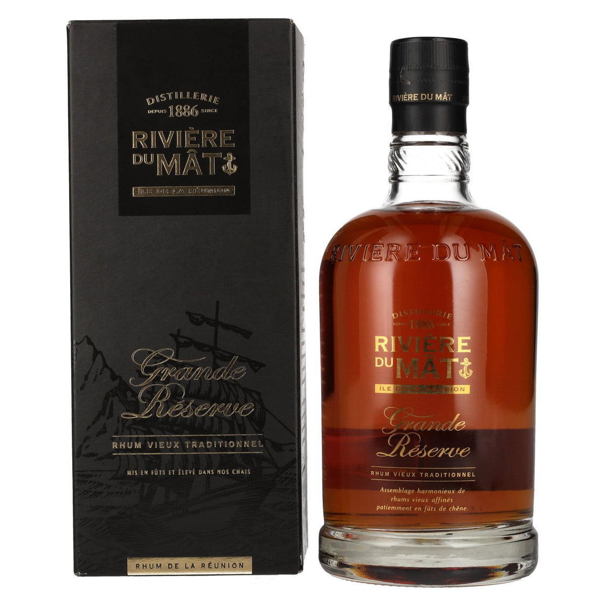 Rivière Du Mât Grande Réserve 40% Vol. 0,7l in Geschenkbox