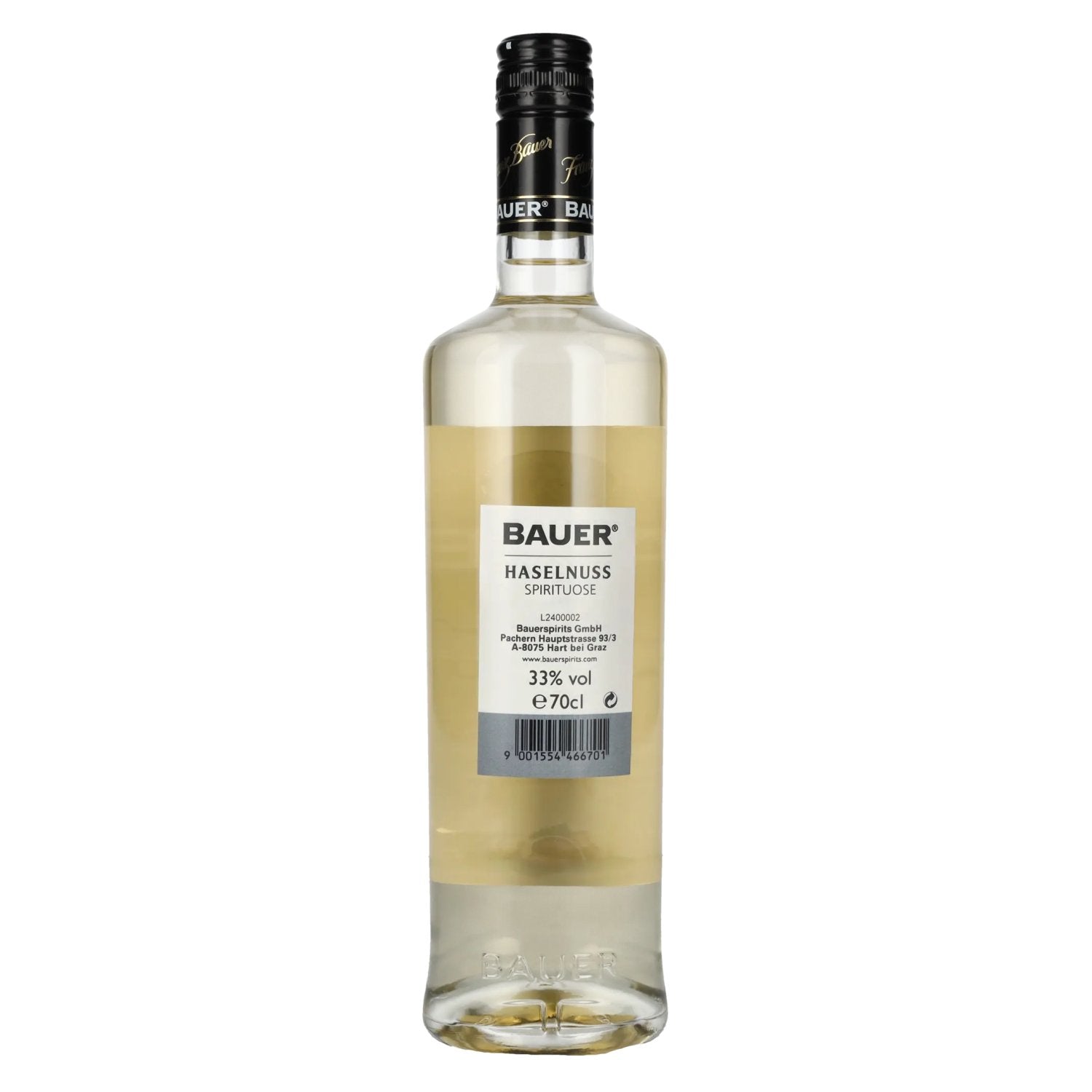 Bauer Kiss of the HAZELNUT 33% Vol. 0,7l