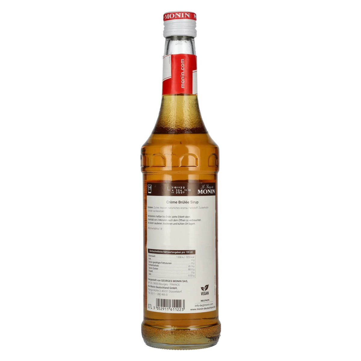 Sirop Monin CRÈME BRÛLÉE 0,7 l