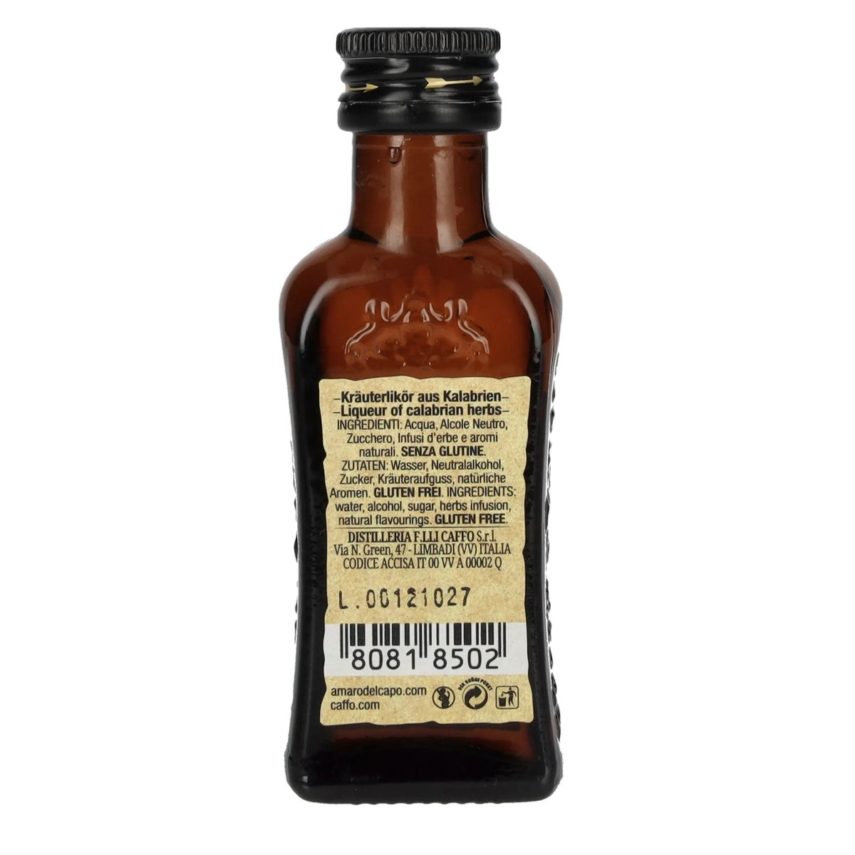 Vecchio Amaro del Capo Caffo Liquore 35% Vol. 0,02l