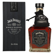 Jack Daniel's Select Single Barrel Tennessee Whiskey 47% Vol. 0,7l in Geschenkbox mit Whisky Stones