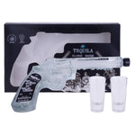 Hijos de Villa Tequila Blanco Silver 40% vol. 0,2l en boîte cadeau avec 2 verres à shot