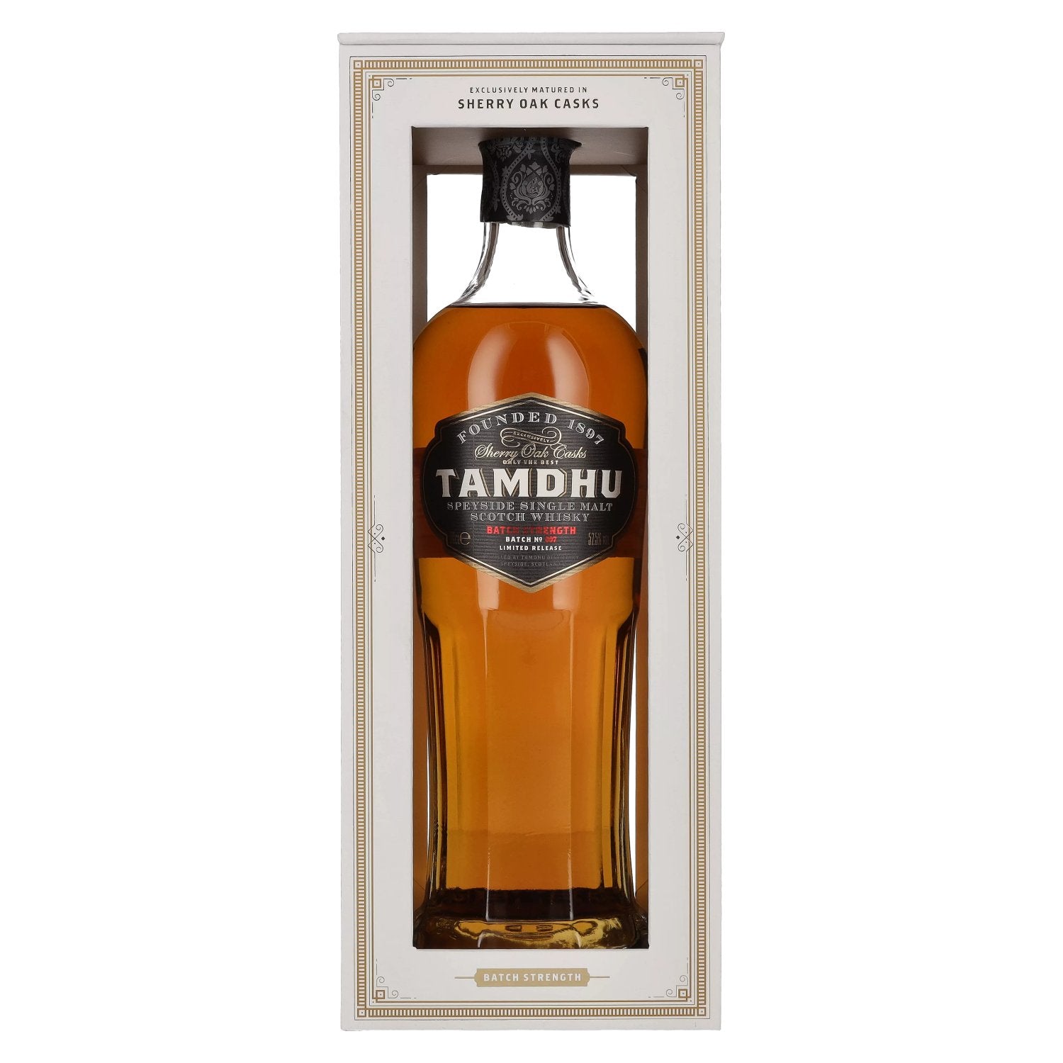 Tamdhu BATCH STRENGTH Speyside Single Malt No. 007 57,5% Vol. 0,7l en boîte cadeau