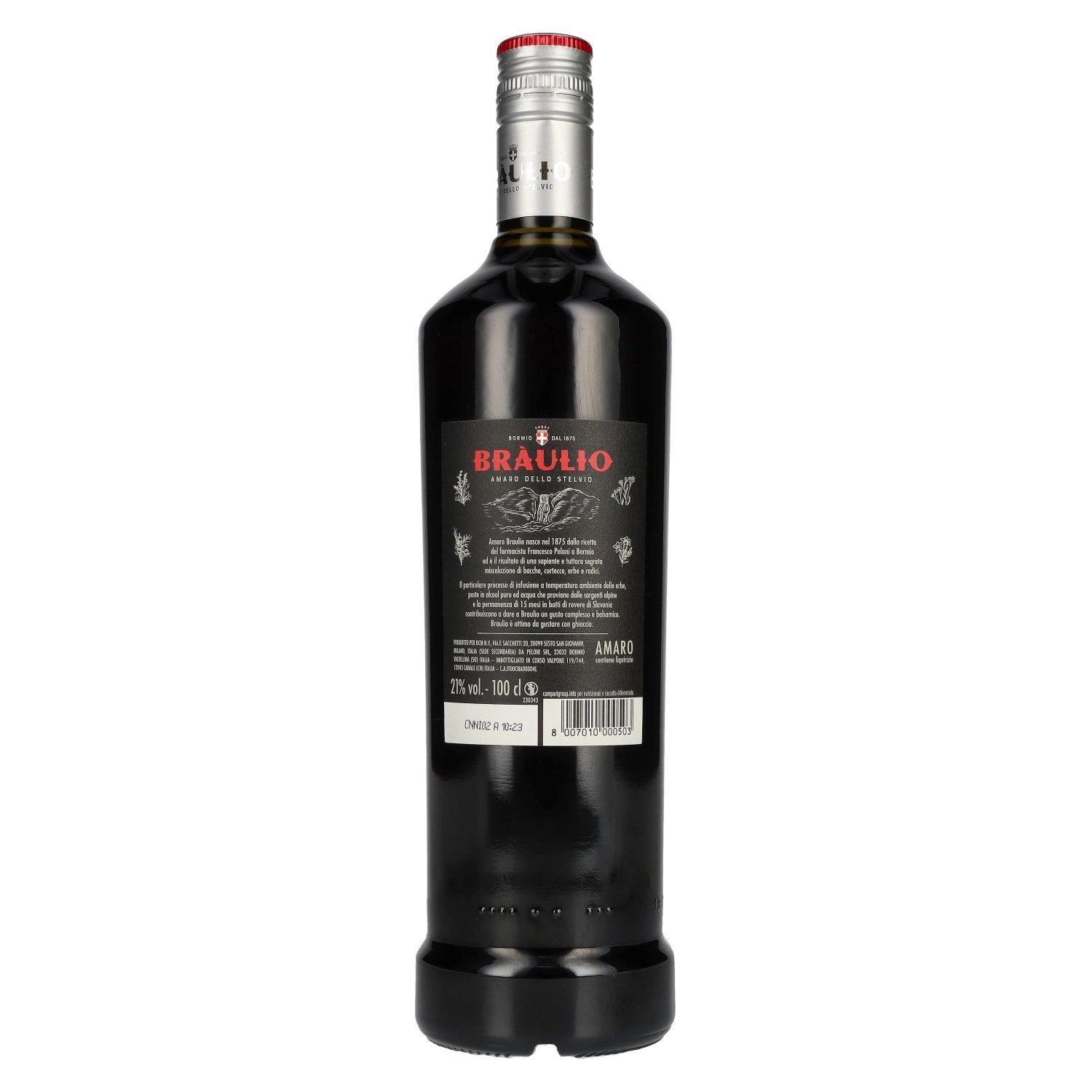 Bràulio Amaro Kräuterlikör 21% Vol. 1l
