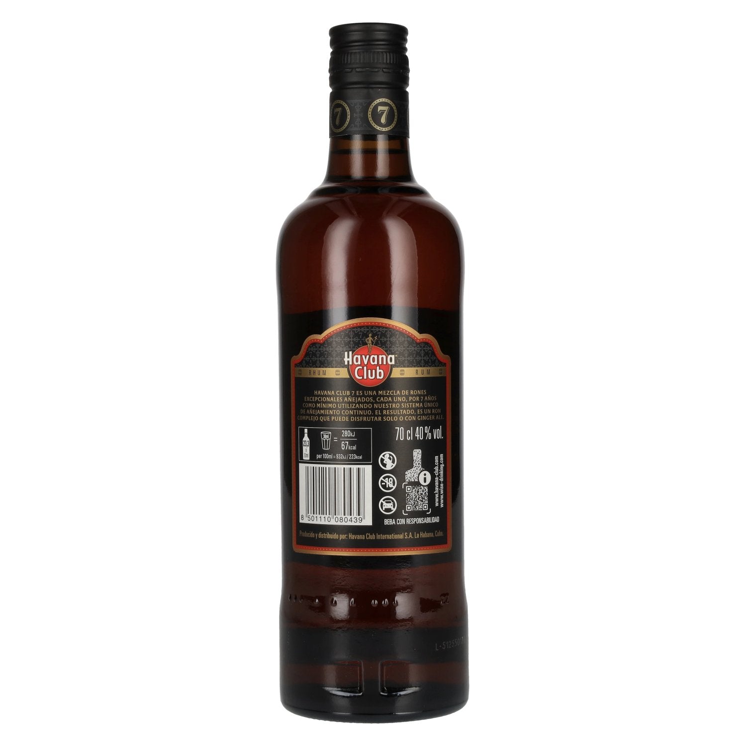 Havana Club Añejo 7 Años 40% Vol. 0,7l