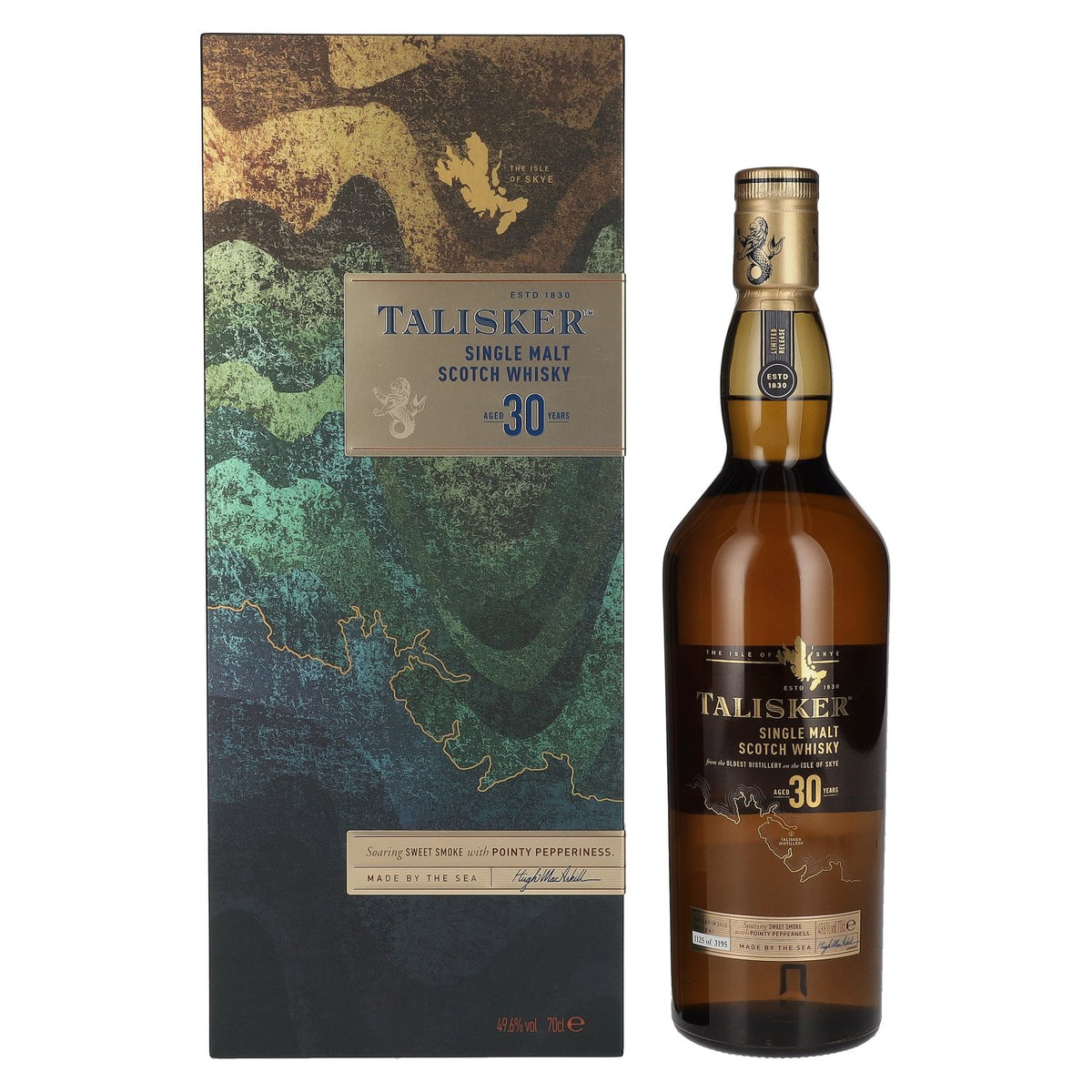 Talisker 30 Years Old Single Malt Scotch Whisky Limited Release 49,6% Vol. 0,7l in gift box
