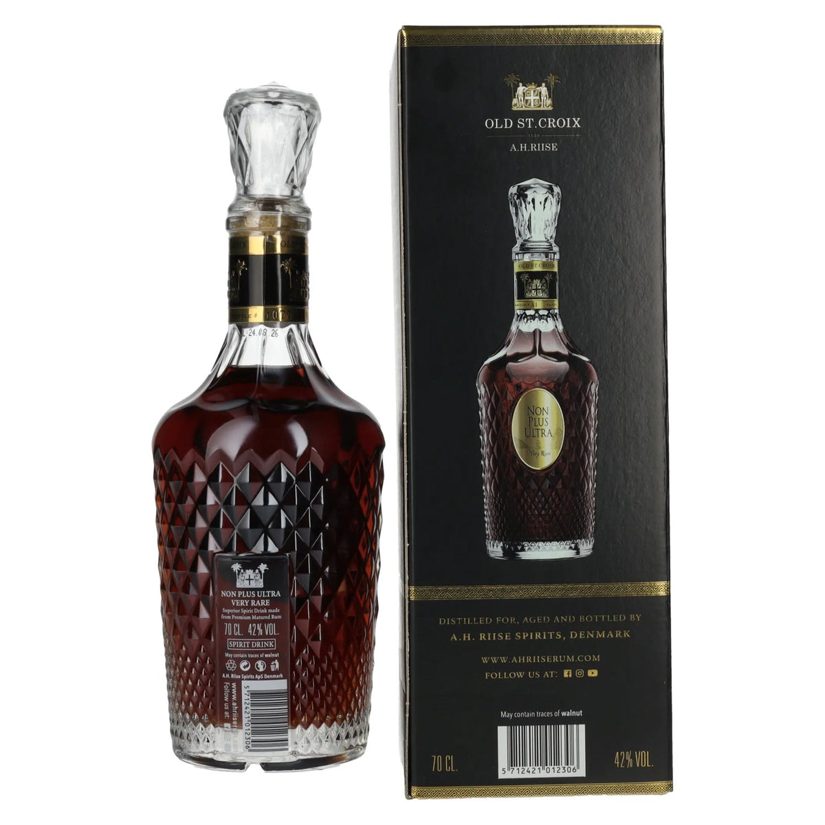 Old St. Croix A.H. Riise NON PLUS ULTRA Very Rare Spirit Drink 42% Vol. 0,7l in Geschenkbox