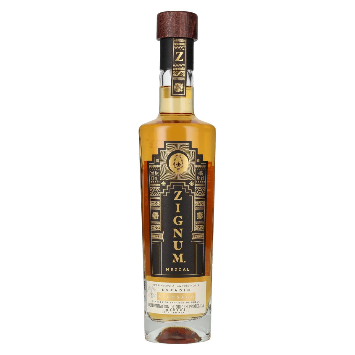 Zignum Mezcal Reposado 100% Agave 40% Vol. 0,7l