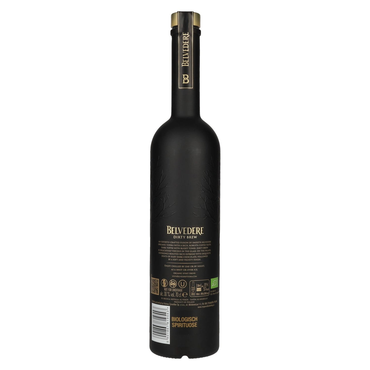 Belvedere Dirty Brew Organic Vodka & Coffee 30% Vol. 0,7l