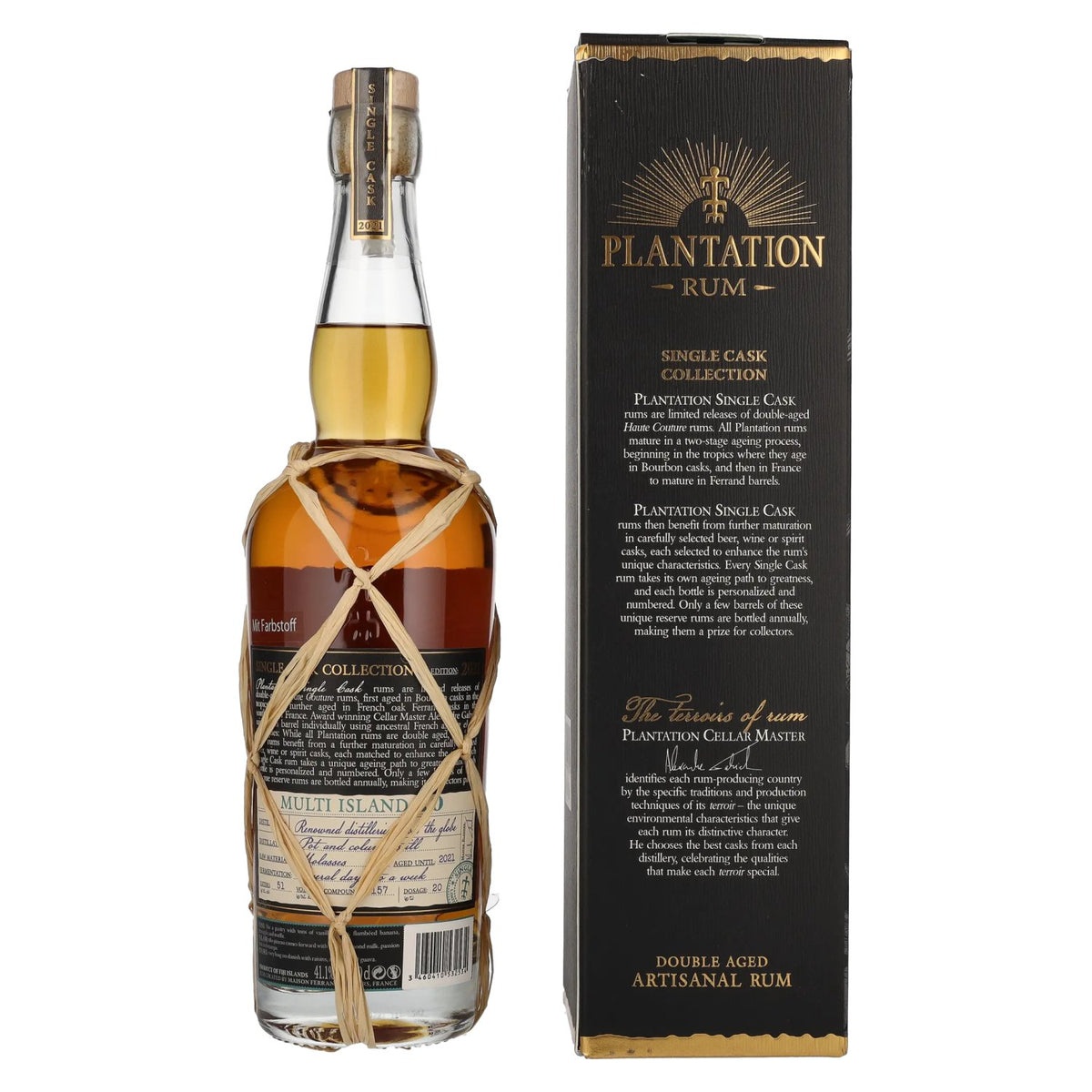 Plantation Rum MULTI-ISLAND XO Pineau des Charentes Maturation Edition 2021 41,1% Vol. 0,7l in gift box