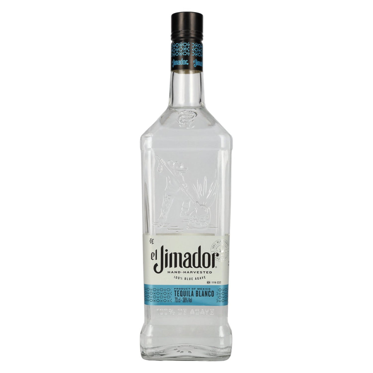 El Jimador Tequila Blanco 100% Blue Agave 38% ABV 0.7l