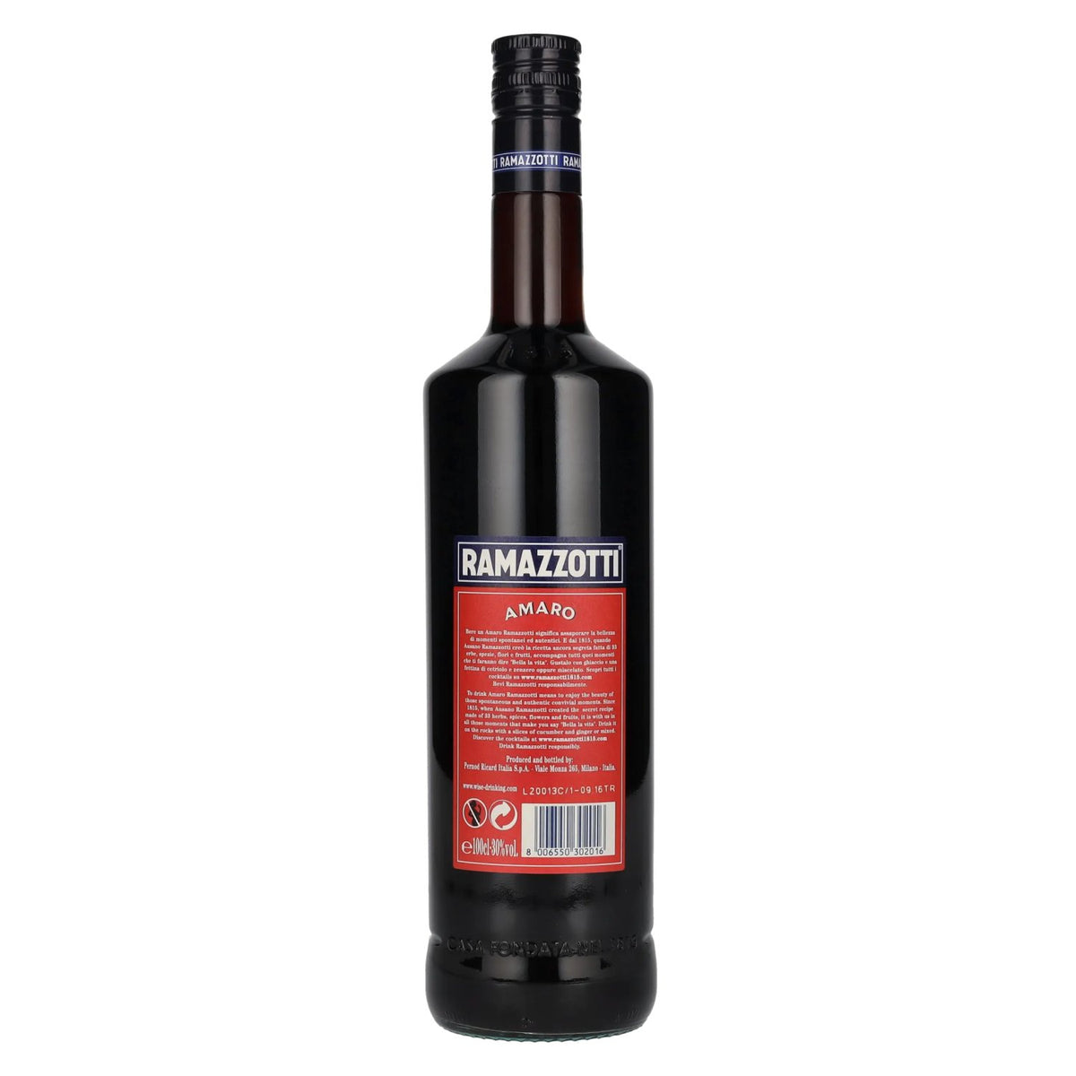 Ramazzotti Amaro 30% Vol. 1l