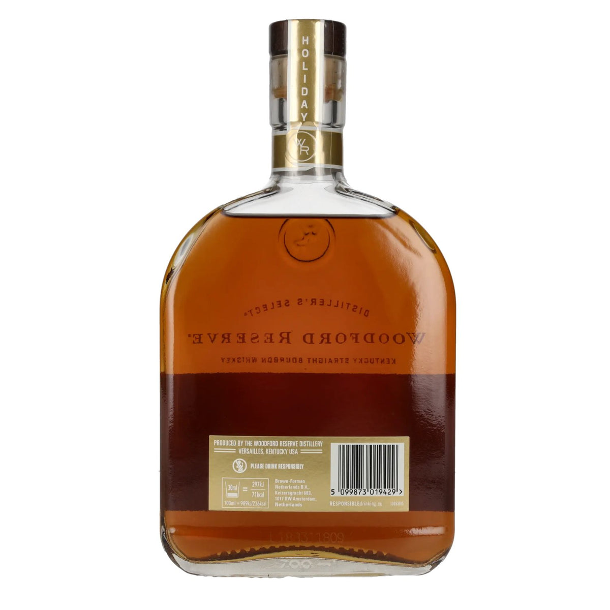 Woodford Reserve Kentucky Straight Bourbon Whiskey HOLIDAY Edition 43,2% Vol. 0,7l