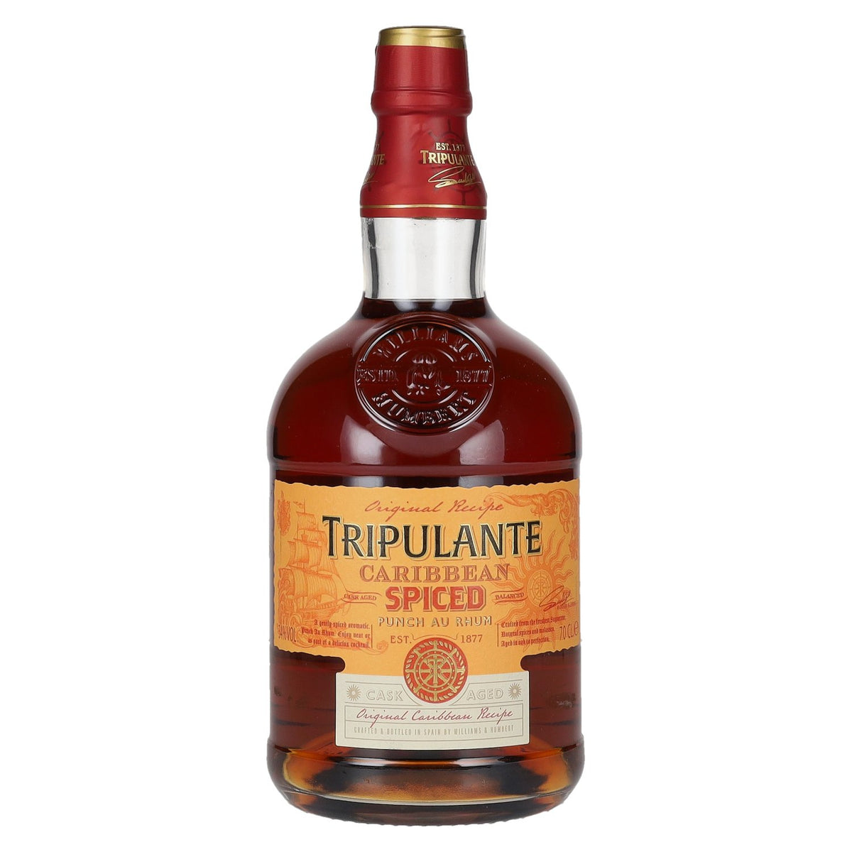Tripulante Caribbean Spiced 34% vol. 0,7l
