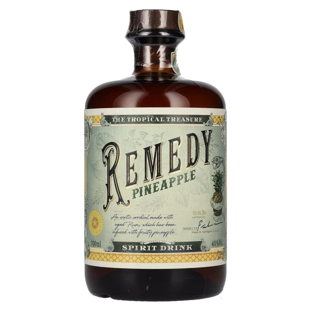 Remedy Pineapple Spirit Drink 40% vol. 0,7l