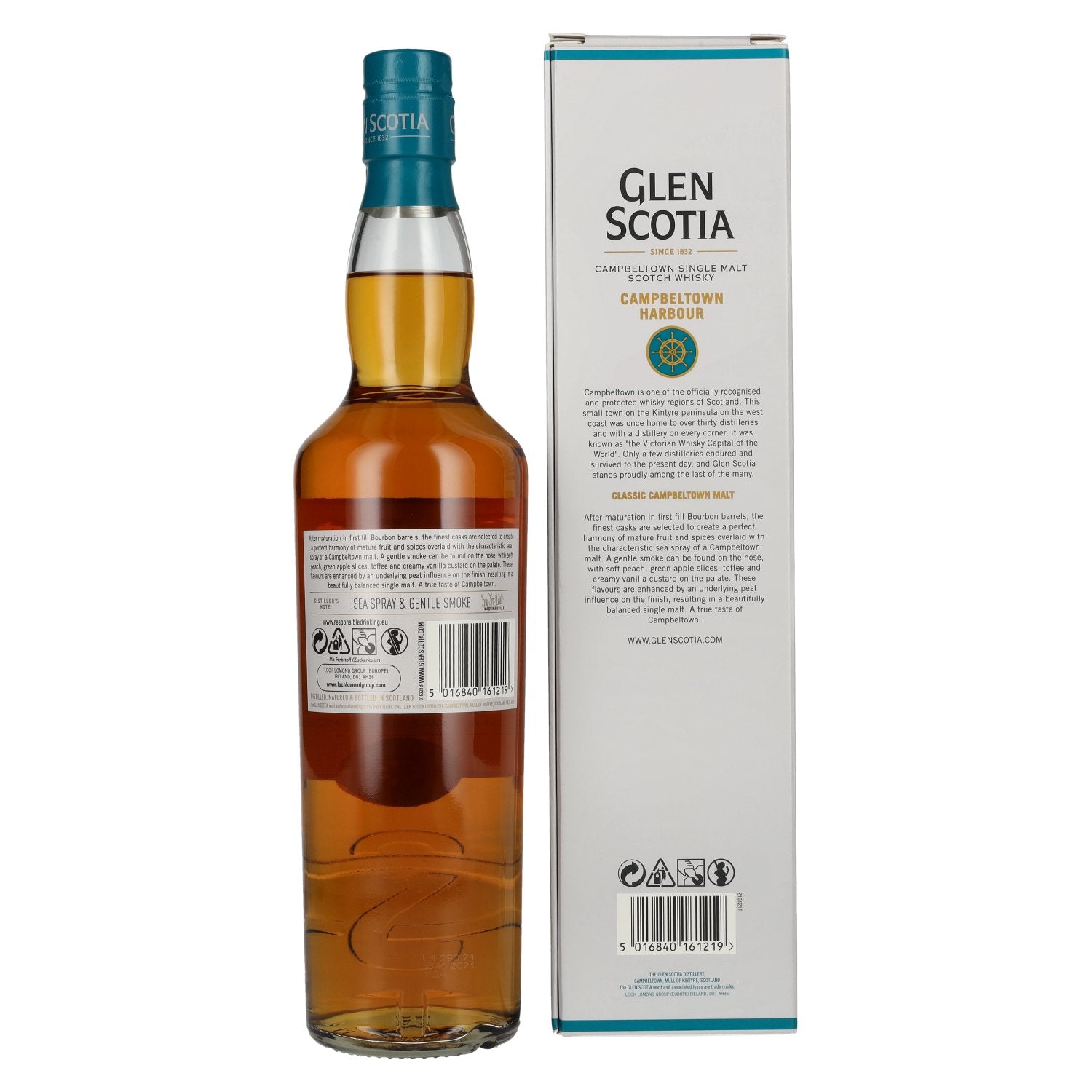 Glen Scotia Campbeltown HARBOUR Single Malt 40% Vol. 0,7l in Geschenkbox